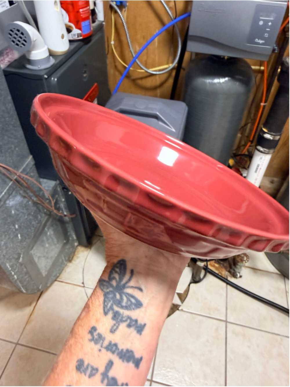 Longaberger Pottery Pie Dish Bakeware One Size Red - Picture 4 of 8